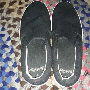 Faded glory slip ons.